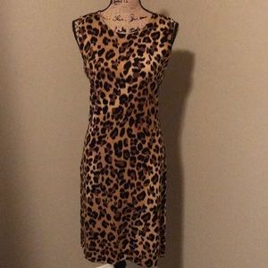 Calvin Klein leopard dress